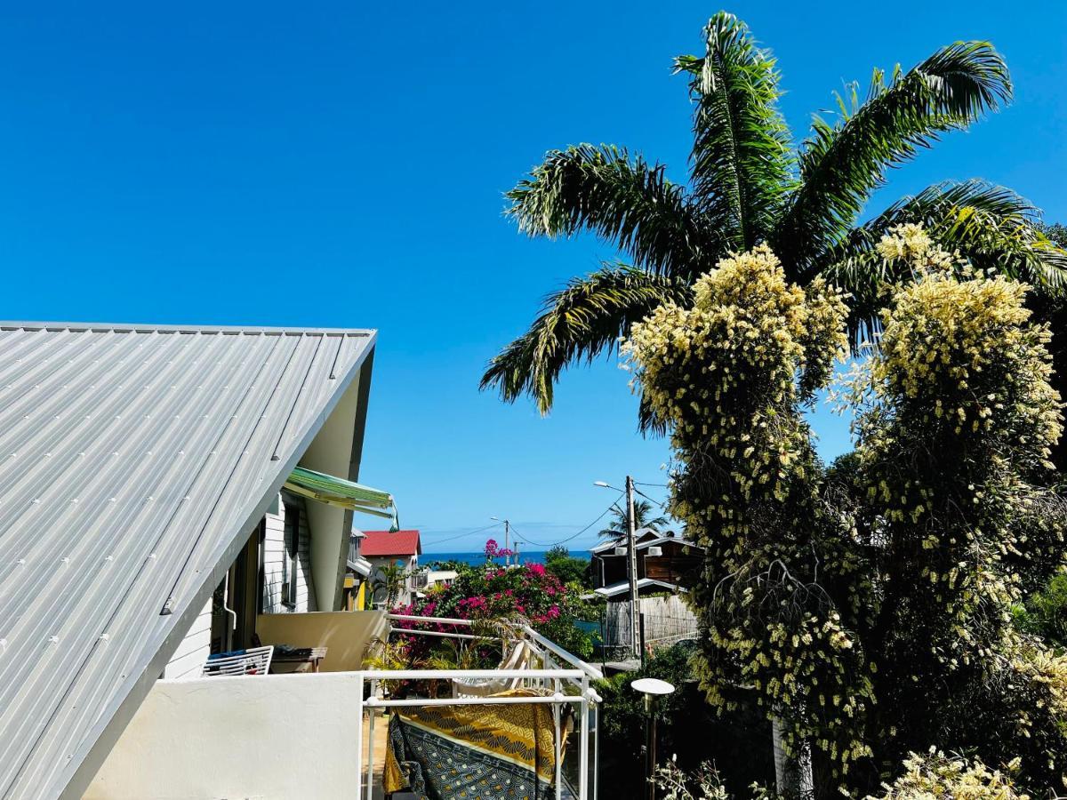 Appart. Avec Grande Terrasse Vue Ocean Daire Saint-Gilles-les Bains Dış mekan fotoğraf